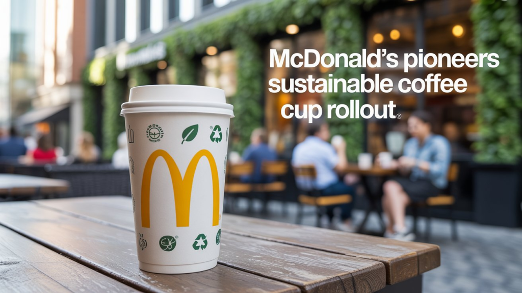 Brewing a Greener Future: McDonald’s Pioneers Sustainable Coffee Cup Rollout